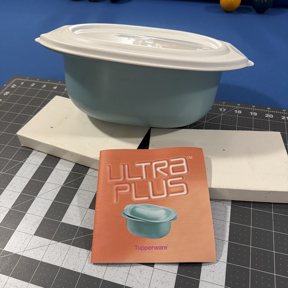 Tupperware Other - Tupperware Ultra Plus OvenWorks Casserole Dish Bowl 3651A-2 3Qt Set 3-Piece Teal